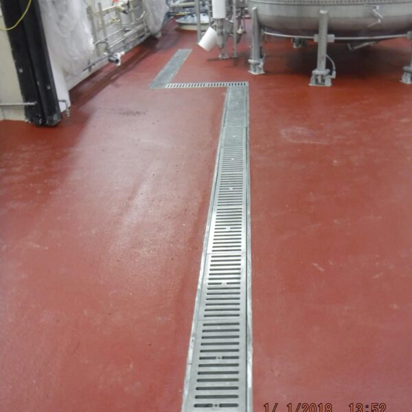 food and beverage trench drain