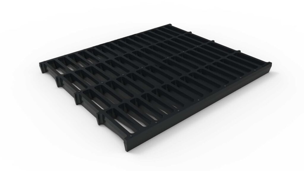 Buy A 20" Wide Ductile Iron Slotted Trench Drain Grate - Eric'sons ...