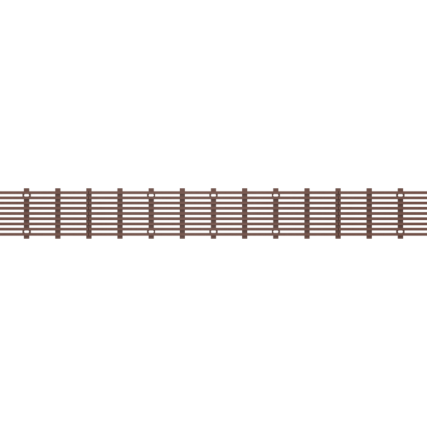 Top view of Columbia Trench Drain Grate