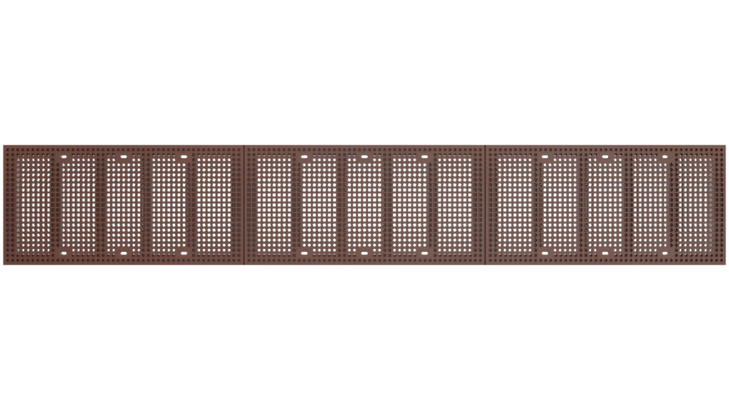 Top View of 12x24 Rendered Grate