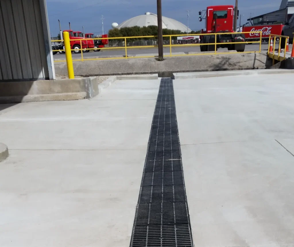 Install trench drain systems