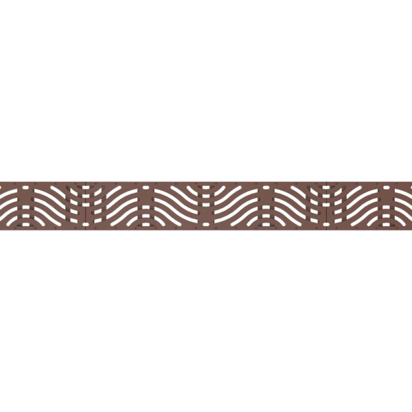 Top View of 5x24 rendered grate